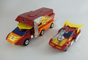 Hot Rod_Romius Prime Rodimus Prime & Hot Rod (vehicle forms)