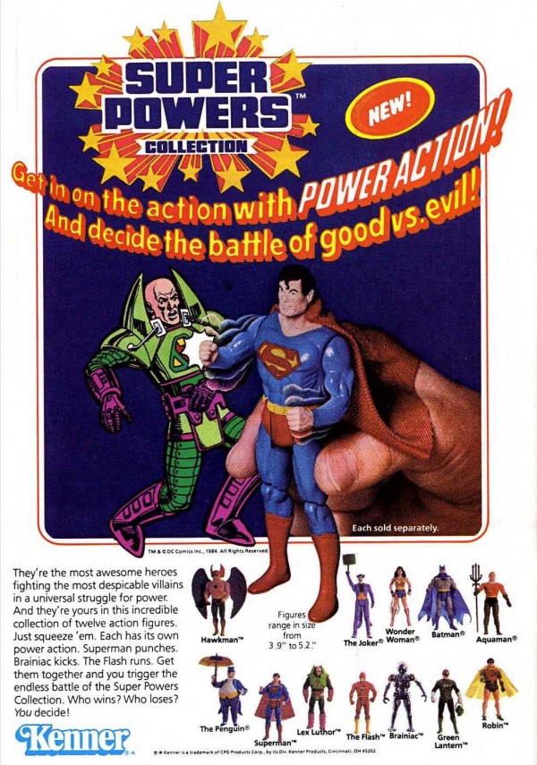 Super Powers Comic Advertisement
