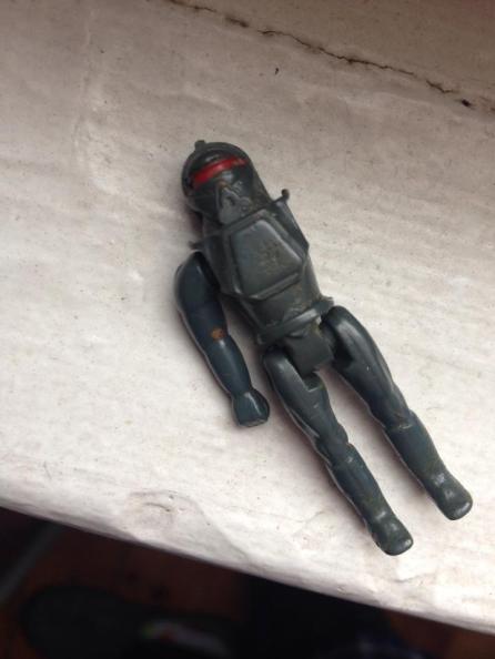 Here's my Cylon Centurion, which has been with me for as long as I can remember.